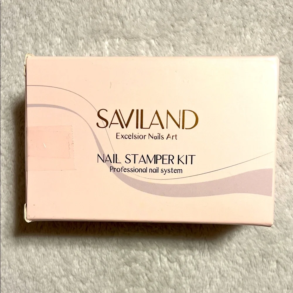 Saviland Nail Stamper Kit. Professional Nail System